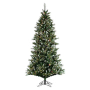 christmas tree slim mix snow pine