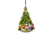 Huras Christmas Tree on Pillow
